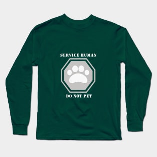 Service Human Long Sleeve T-Shirt